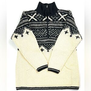 Vintage Lauren Ralph Lauren 100% Wool 1/4 Zip Pullover Sweater